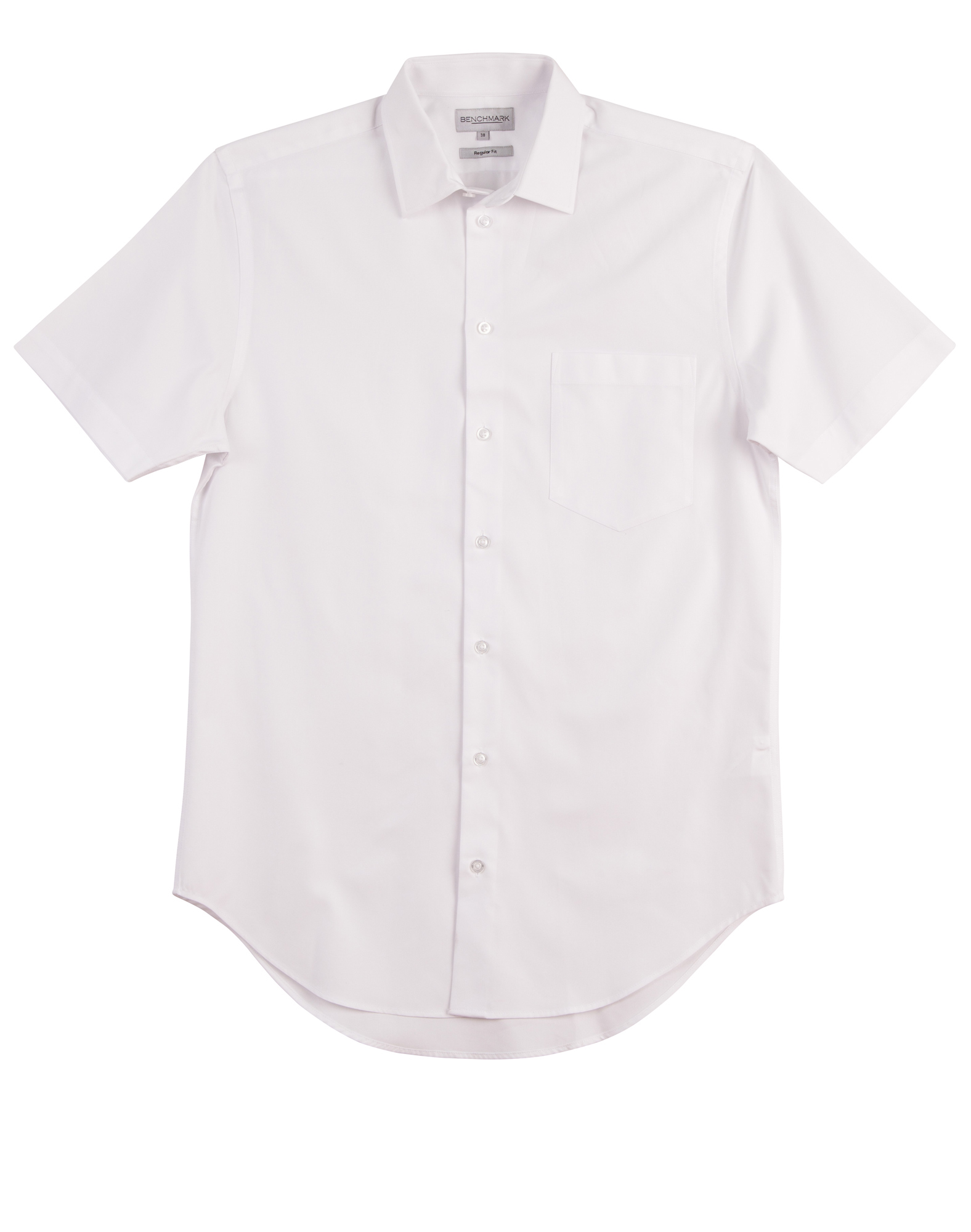 Men's CVC Oxford Short Sleeve Shirt M7040S