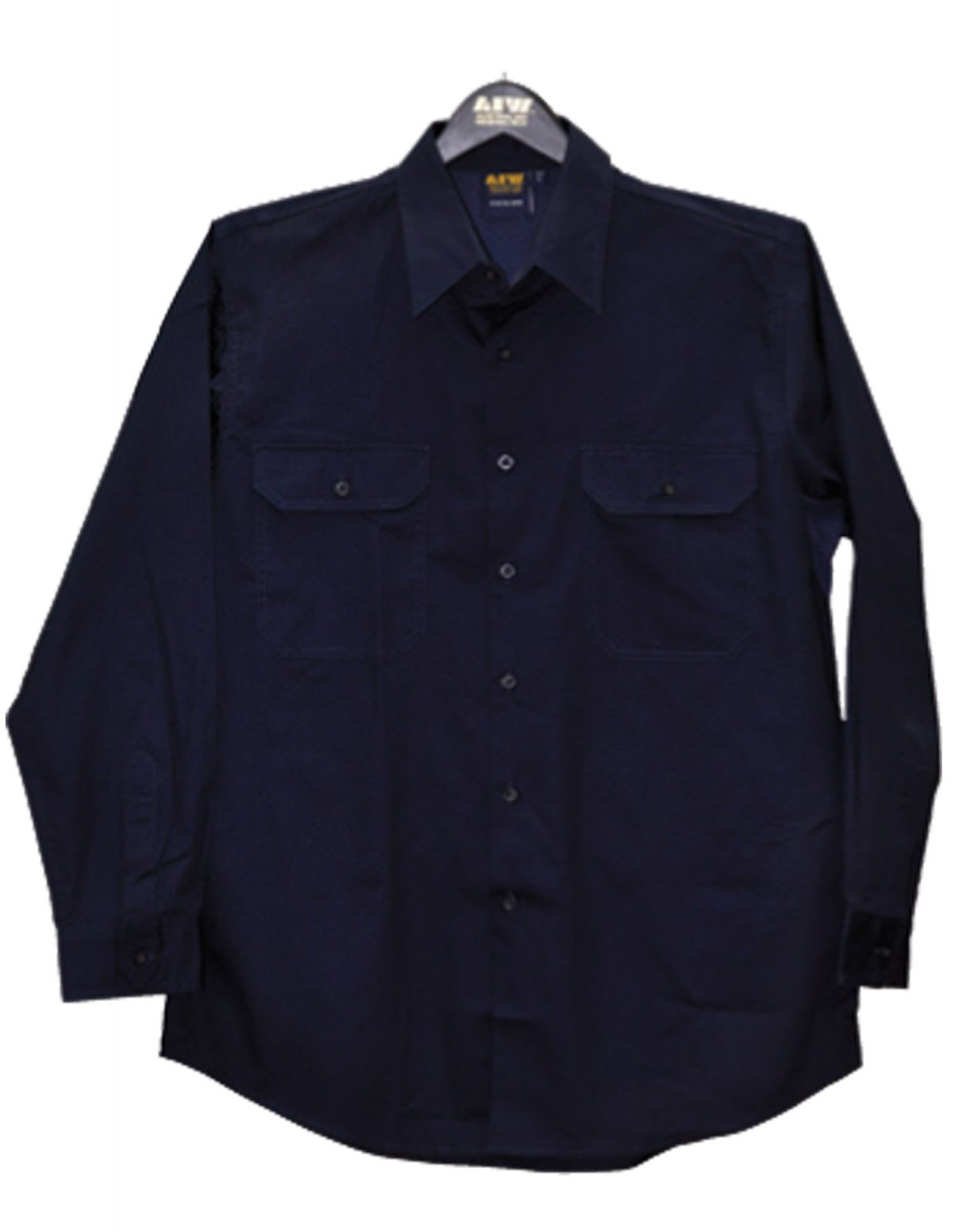 Cool-Breeze Cotton Vented Long Sleeve Work Shirt WT02