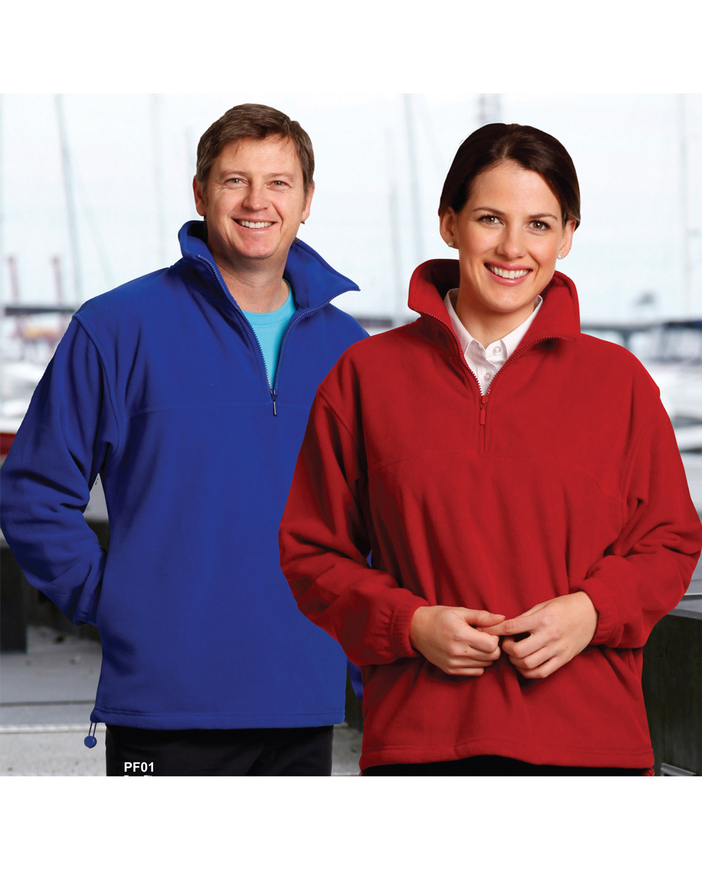 half zip pullover fleece