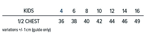 3305 paterson sizes