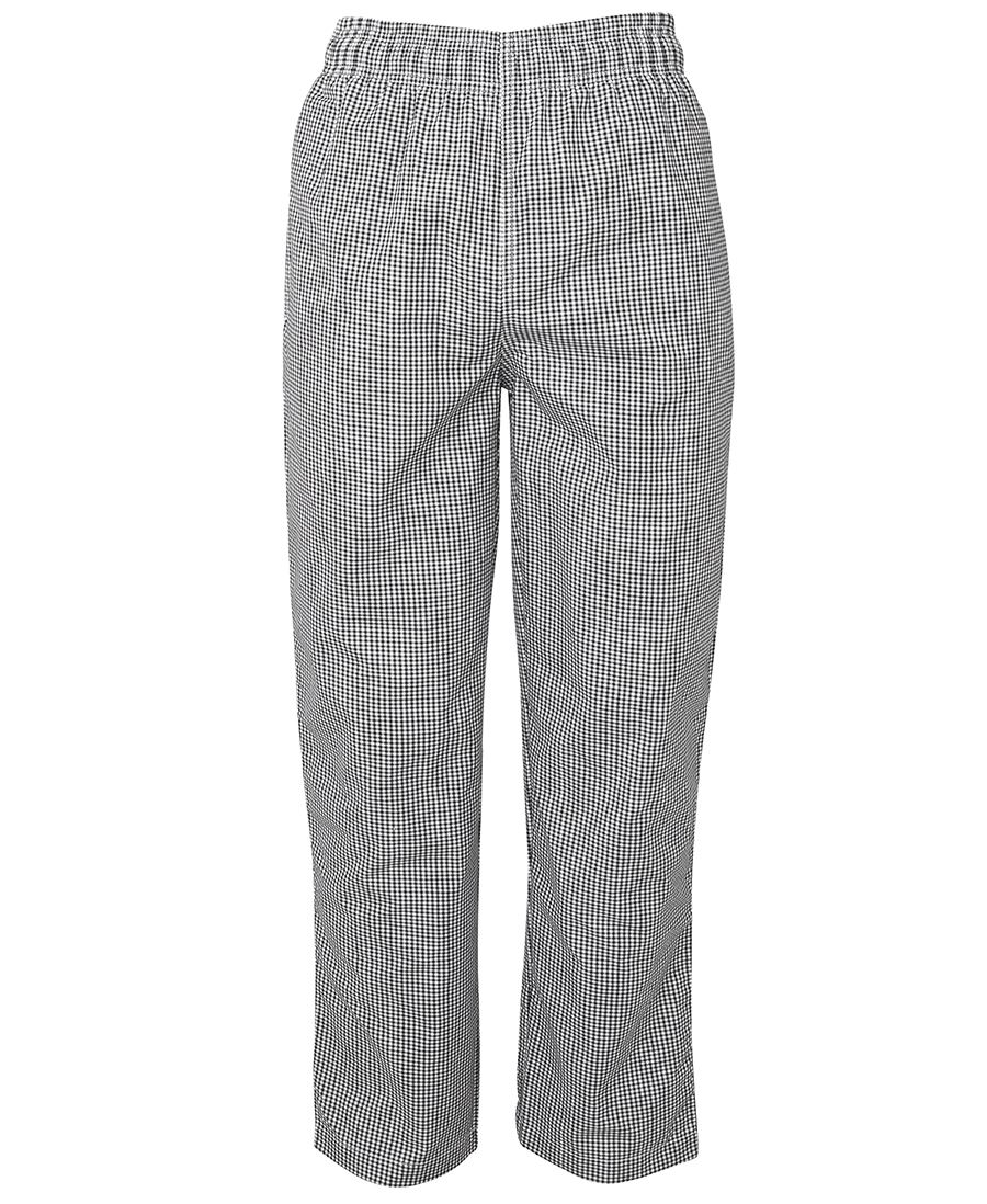JB's Wear Ladies Classic Fit Chef Pants With Elastic Waist & Hidden Pocket (5CCP1)