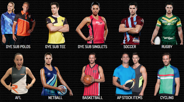 Custom Made Sportswear for Aussies