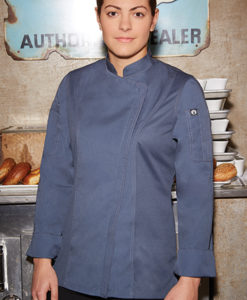 Chef Works Hartford Womens Zipper Chef Jacket