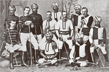 Indian Polo Team 1850's