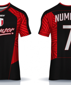 Sports Shirts BlackRed