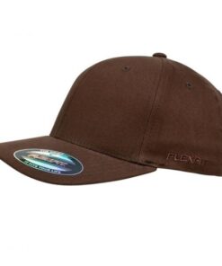 yupoong flex fit cap brown 6277