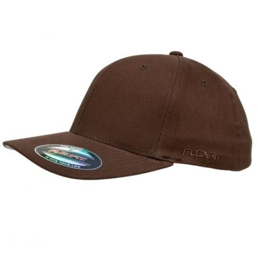 yupoong flex fit cap brown 6277