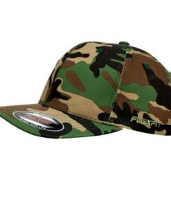 yupoong flex fit cap camo 6277