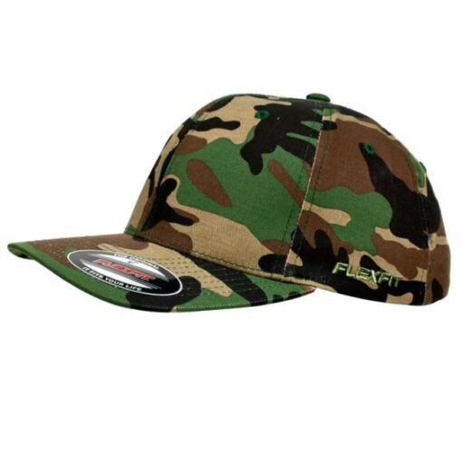 yupoong flex fit cap camo 6277