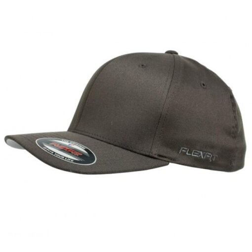 yupoong flex fit cap dark grey 6277 4