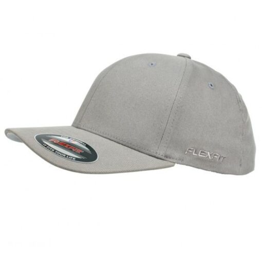 yupoong flex fit cap grey 6277