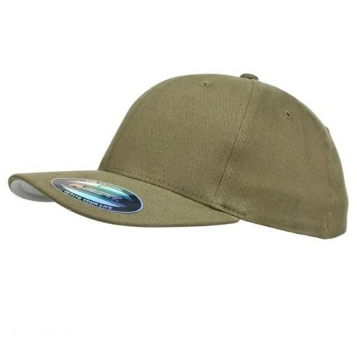 yupoong flex fit cap olive 6277