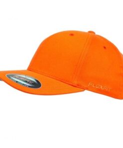 yupoong flex fit cap orange 6277