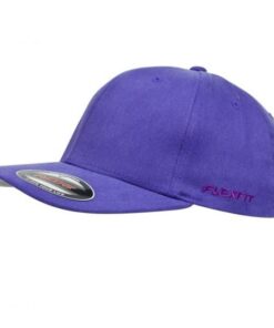 yupoong flex fit cap purple 6277