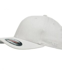 yupoong flex fit cap silver 6277